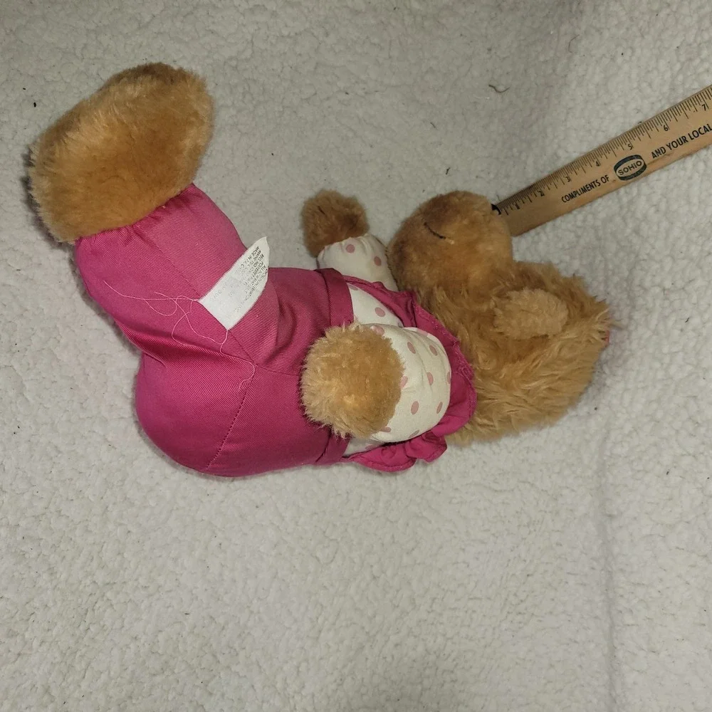 Berenstain Bear Sister Bear Plush Stuffed Animal Cub Pink Bow Middle 8